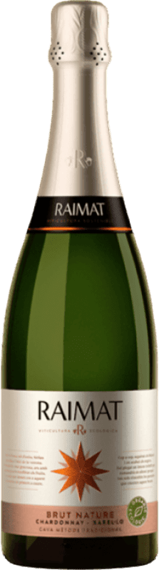 13,95 € Free Shipping | White Sparkling Wine Raimat Chardonnay Xarel·lo Brut Nature D.O. Cava Catalonia Spain Xarel·lo, Chardonnay 75 cl