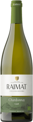 8,95 € 免费送货 | 白葡萄酒 Raimat Castell D.O. Costers del Segre 加泰罗尼亚 西班牙 Chardonnay — 莎当妮 Eco — 生态 有机 天然 75 cl