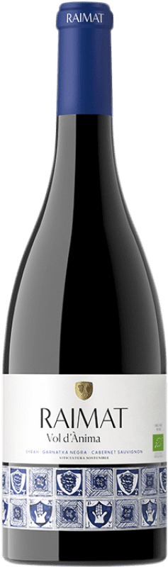 12,95 € Free Shipping | Red wine Raimat Vol d'Ànima Negre Young D.O. Costers del Segre Catalonia Spain Tempranillo, Syrah, Cabernet Sauvignon Bottle 75 cl