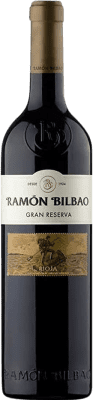 33,95 € Free Shipping | Red wine Ramón Bilbao Grand Reserve D.O.Ca. Rioja The Rioja Spain Tempranillo, Grenache, Graciano Bottle 75 cl