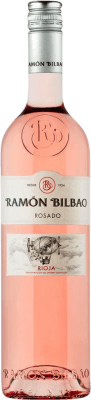 8,95 € Envío gratis | Vino rosado Ramón Bilbao Rosado D.O.Ca. Rioja La Rioja España Garnacha, Viura Botella 75 cl
