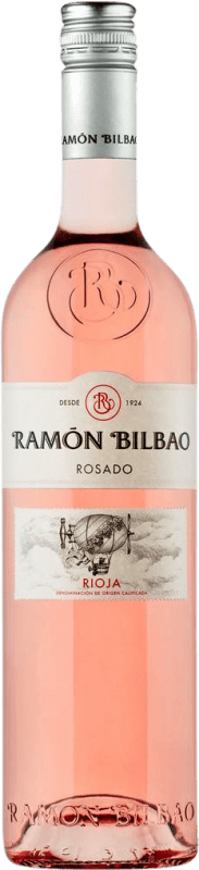 8,95 € Kostenloser Versand | Roséwein Ramón Bilbao Rosado D.O.Ca. Rioja La Rioja Spanien Grenache, Viura Flasche 75 cl