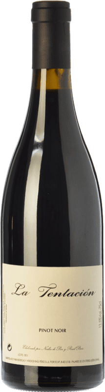 55,95 € Бесплатная доставка | Красное вино Raúl Pérez La Tentación Crianza — Крианса Испания Pinot Noir — Пино Нуар Бутылка 75 cl