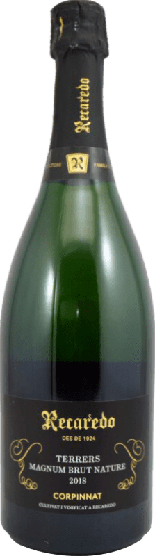 73,95 € 送料無料 | 白スパークリングワイン Recaredo Terrers ブルットの自然 グランド・リザーブ D.O. Cava カタロニア スペイン Macabeo, Xarel·lo, Parellada マグナムボトル 1,5 L