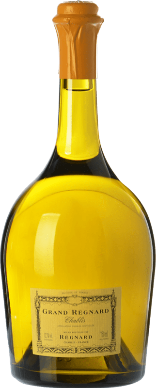 122,95 € Free Shipping | White wine Régnard Grand Régnard A.O.C. Chablis Burgundy France Chardonnay Magnum Bottle 1,5 L