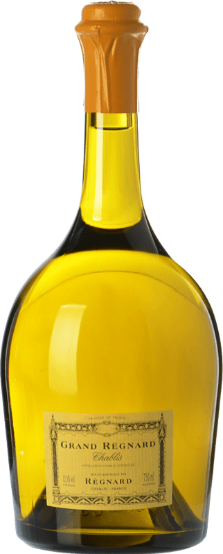 57,95 € Бесплатная доставка | Белое вино Régnard Grand Régnard A.O.C. Chablis Бургундия Франция Chardonnay бутылка 75 cl