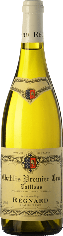 84,95 € Envoi gratuit | Vin blanc Régnard Vaillons A.O.C. Chablis Bourgogne France Chardonnay Bouteille 75 cl