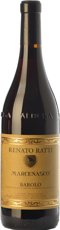 46,95 € Free Shipping | Red wine Renato Ratti Marcenasco D.O.C.G. Barolo Piemonte Italy Nebbiolo Bottle 75 cl