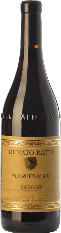 49,95 € Free Shipping | Red wine Renato Ratti Marcenasco D.O.C.G. Barolo Piemonte Italy Nebbiolo Bottle 75 cl
