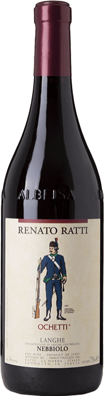 36,95 € Envoi gratuit | Vin Rouge Renato Ratti Ochetti D.O.C. Nebbiolo d'Alba Piémont Italie Nebbiolo 75 cl