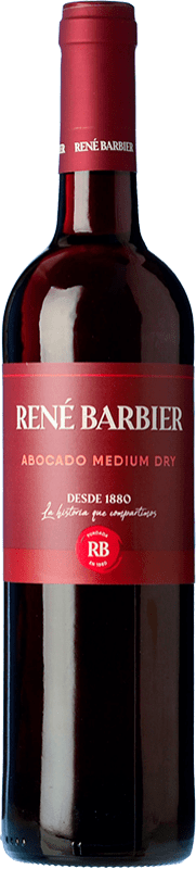 4,95 € Free Shipping | Red wine René Barbier Abocado Semiseco Joven D.O. Penedès Catalonia Spain Tempranillo, Grenache, Monastrell Bottle 75 cl