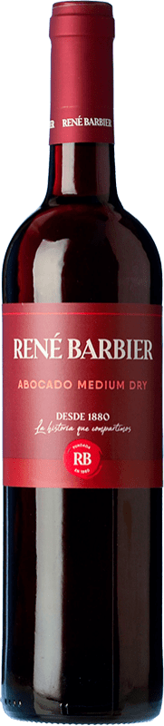 4,95 € Бесплатная доставка | Красное вино René Barbier Abocado Полусухое Полусладкое Молодой D.O. Penedès Каталония Испания Tempranillo, Grenache, Monastrell бутылка 75 cl