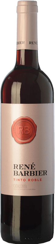 6,95 € Бесплатная доставка | Красное вино René Barbier Дуб D.O. Penedès Каталония Испания Tempranillo, Grenache, Torrontés бутылка 75 cl
