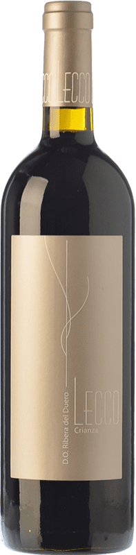 17,95 € Kostenloser Versand | Rotwein Resalte Lecco Crianza — Kurze Fassreifung D.O. Ribera del Duero Kastilien und León Spanien Tempranillo Flasche 75 cl
