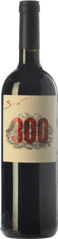 32,95 € Free Shipping | Red wine Ribas Sió 300 Crianza I.G.P. Vi de la Terra de Mallorca Balearic Islands Spain Merlot, Syrah, Cabernet Sauvignon, Mantonegro, Gargollassa Bottle 75 cl