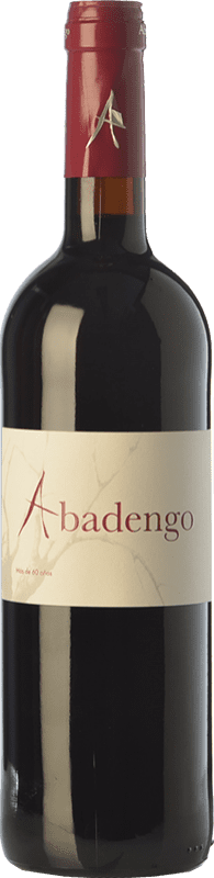 7,95 € Free Shipping | Red wine Ribera de Pelazas Abadengo Aged D.O. Arribes Castilla y León Spain Juan García Bottle 75 cl