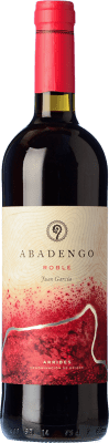 7,95 € Free Shipping | Red wine Ribera de Pelazas Abadengo Roble D.O. Arribes Castilla y León Spain Juan García Bottle 75 cl