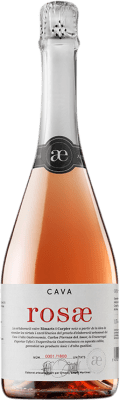 27,95 € Kostenloser Versand | Rosé Sekt Rimarts Rosae Reserve D.O. Cava Katalonien Spanien Pinot Schwarz Flasche 75 cl