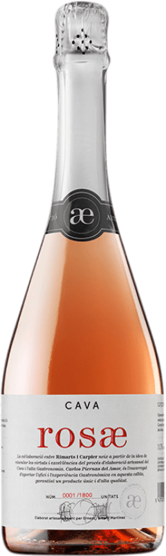 35,95 € 送料無料 | ロゼのスパークリングワイン Rimarts Rosae レセルバ D.O. Cava カタロニア スペイン Pinot Noir — ピノ・ノワール 75 cl