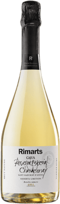 27,95 € Envio grátis | Espumante branco Rimarts Grande Reserva D.O. Cava Catalunha Espanha Chardonnay Garrafa 75 cl