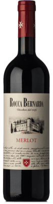 14,95 € Envio grátis | Vinho tinto Rocca Bernarda D.O.C. Colli Orientali del Friuli Friuli-Venezia Giulia Itália Merlot Garrafa 75 cl