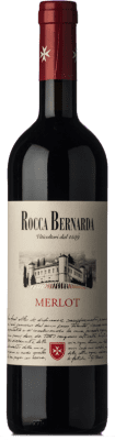 15,95 € Spedizione Gratuita | Vino Rosso Rocca Bernarda D.O.C. Colli Orientali del Friuli Friuli-Venezia Giulia Italia Merlot 75 cl