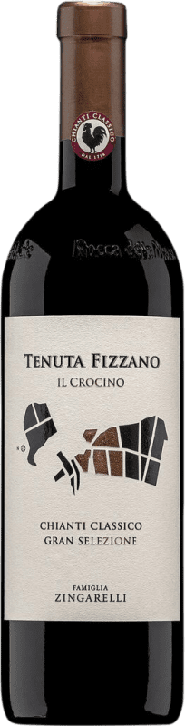 51,95 € Free Shipping | Red Wine Rocca delle Macìe Fizzano Classic Reserve — Aged D.O.C.G. Chianti Tuscany Italy Merlot, Sangiovese 75 cl