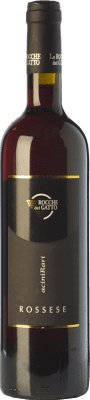 16,95 € Kostenloser Versand | Rotwein Rocche del Gatto D.O.C. Riviera Ligure di Ponente Ligurien Italien Rossese Flasche 75 cl