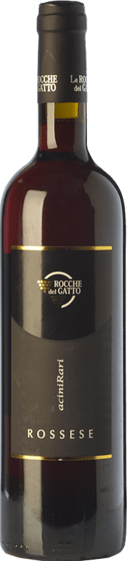 16,95 € Free Shipping | Red wine Rocche del Gatto D.O.C. Riviera Ligure di Ponente Liguria Italy Rossese Bottle 75 cl
