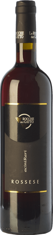 16,95 € Envio grátis | Vinho Tinto Rocche del Gatto D.O.C. Riviera Ligure di Ponente Liguria Itália Rossese 75 cl