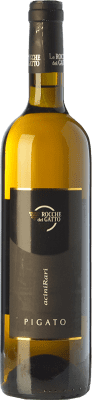 15,95 € Бесплатная доставка | Белое вино Rocche del Gatto D.O.C. Riviera Ligure di Ponente Лигурия Италия Pigato бутылка 75 cl