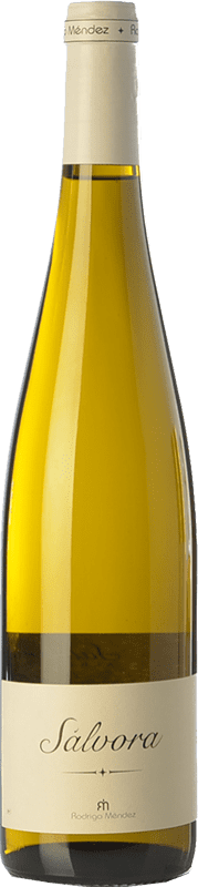 32,95 € Free Shipping | White wine Rodrigo Méndez Sálvora Aged D.O. Rías Baixas Galicia Spain Albariño Bottle 75 cl