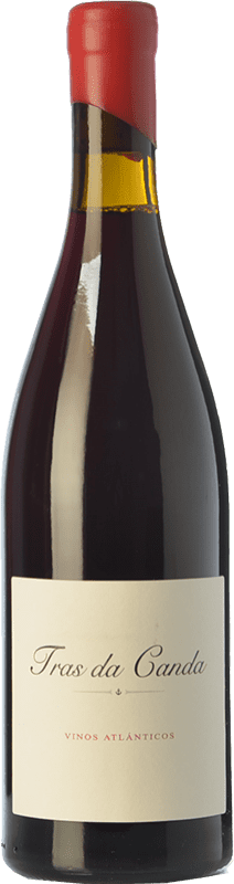 22,95 € Envío gratis | Vino Tinto Rodrigo Méndez Tras da Canda Crianza D.O. Rías Baixas Galicia España Espadeiro, Loureiro, Caíño 75 cl