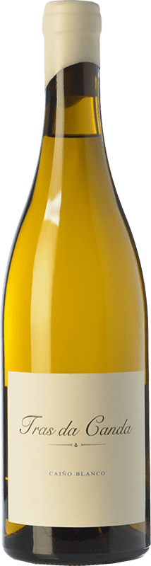 32,95 € Spedizione Gratuita | Vino bianco Rodrigo Méndez Tras da Canda Crianza D.O. Rías Baixas Galizia Spagna Caíño Bianco Bottiglia 75 cl