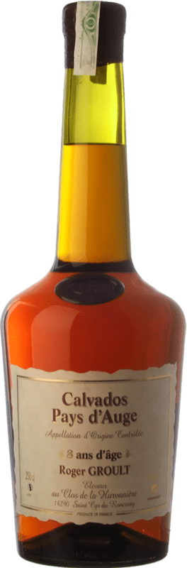54,95 € Envío gratis | Calvados Roger Groult Vieux I.G.P. Calvados Pays d'Auge Francia 8 Años Botella Especial 2,5 L