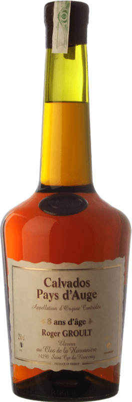 57,95 € Kostenloser Versand | Calvados Roger Groult Vieux I.G.P. Calvados Pays d'Auge Frankreich 8 Jahre Spezialflasche 2,5 L