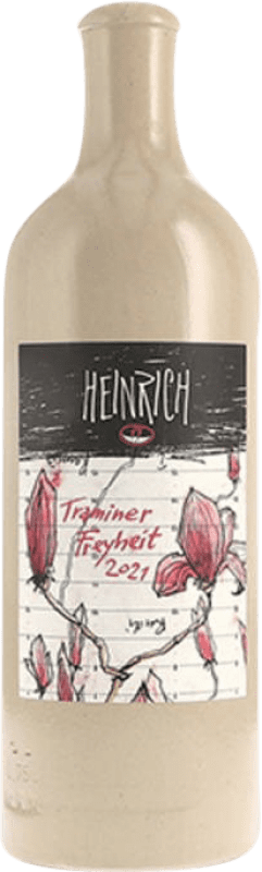 46,95 € Spedizione Gratuita | Vino bianco Heinrich Roter Traminer Freyheit Burgenland Austria Gewürztraminer Bottiglia 75 cl