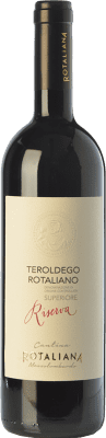 19,95 € Free Shipping | Red Wine Rotaliana Reserve — Aged D.O.C. Teroldego Rotaliano Trentino Italy Teroldego 75 cl