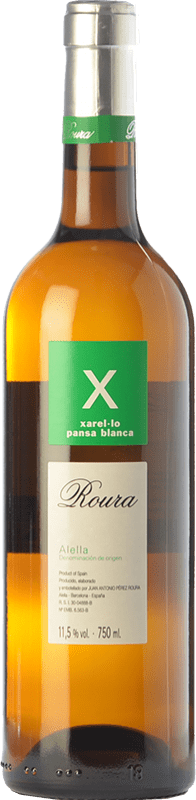 6,95 € Бесплатная доставка | Белое вино Roura Молодой D.O. Alella Каталония Испания Xarel·lo бутылка 75 cl
