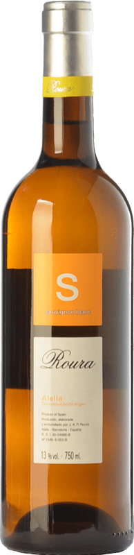 7,95 € Free Shipping | White wine Roura D.O. Alella Catalonia Spain Sauvignon White Bottle 75 cl