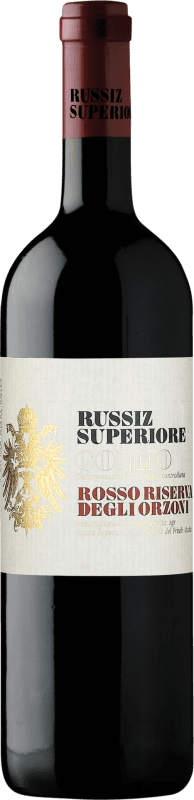 87,95 € Spedizione Gratuita | Vino Rosso Russiz Superiore Orzoni Riserva D.O.C. Collio Friuli-Venezia Giulia Italia Merlot, Cabernet Sauvignon, Cabernet Franc 75 cl