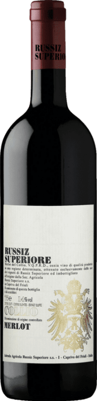 39,95 € Envoi gratuit | Vin Rouge Russiz Superiore D.O.C. Collio Frioul-Vénétie Julienne Italie Merlot Bouteille 75 cl