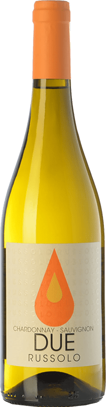 11,95 € Free Shipping | White Wine Russolo Due I.G.T. Friuli - Venezia Giulia Friuli-Venezia Giulia Italy Chardonnay, Sauvignon 75 cl