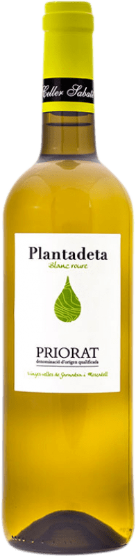 15,95 € Free Shipping | White Wine Sabaté Plantadeta Crianza — Aged D.O.Ca. Priorat Catalonia Spain Garnacha — Grenache, Moscato — Muscat Bottle 75 cl