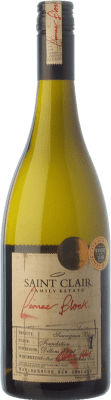 32,95 € Envio grátis | Vinho Branco Saint Clair Pioneer Block 1 I.G. Marlborough Marlborough Nova Zelândia Sauvignon 75 cl