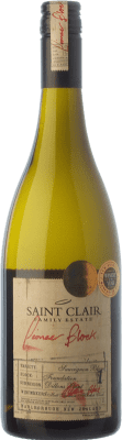 46,95 € Spedizione Gratuita | Vino bianco Saint Clair Pioneer Block 1 I.G. Marlborough Marlborough Nuova Zelanda Sauvignon Bianca Bottiglia 75 cl