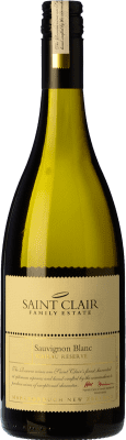 46,95 € Бесплатная доставка | Белое вино Saint Clair Wairau Резерв I.G. Marlborough Марлборо Новая Зеландия Sauvignon White бутылка 75 cl