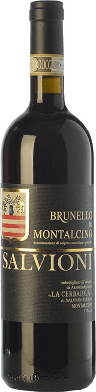 159,95 € Envio grátis | Vinho tinto Salvioni D.O.C.G. Brunello di Montalcino Tuscany Itália Sangiovese Garrafa 75 cl