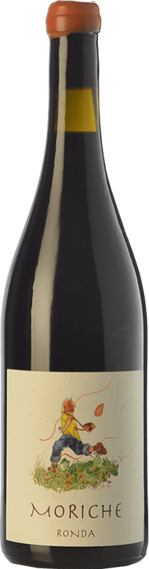 13,95 € Free Shipping | Red Wine Samsara Moriche Young D.O. Sierras de Málaga Andalusia Spain Tempranillo, Merlot Eco — Organic Bottle 75 cl