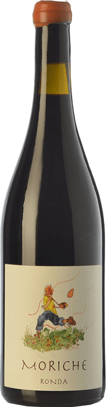12,95 € 免费送货 | 红酒 Samsara Moriche 年轻的 D.O. Sierras de Málaga 安达卢西亚 西班牙 Tempranillo, Merlot 瓶子 75 cl